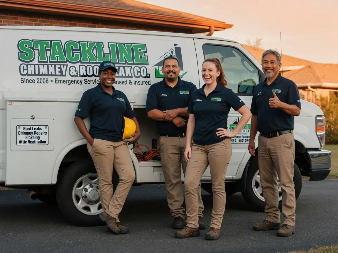 Chimney flashing repair company in Frankfort, MI